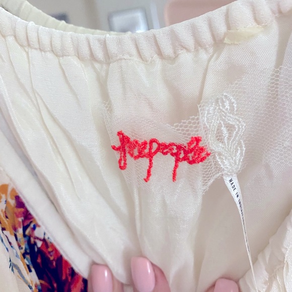 FREE PEOPLE Bardot Maxi Dress - Picture 8 of 9